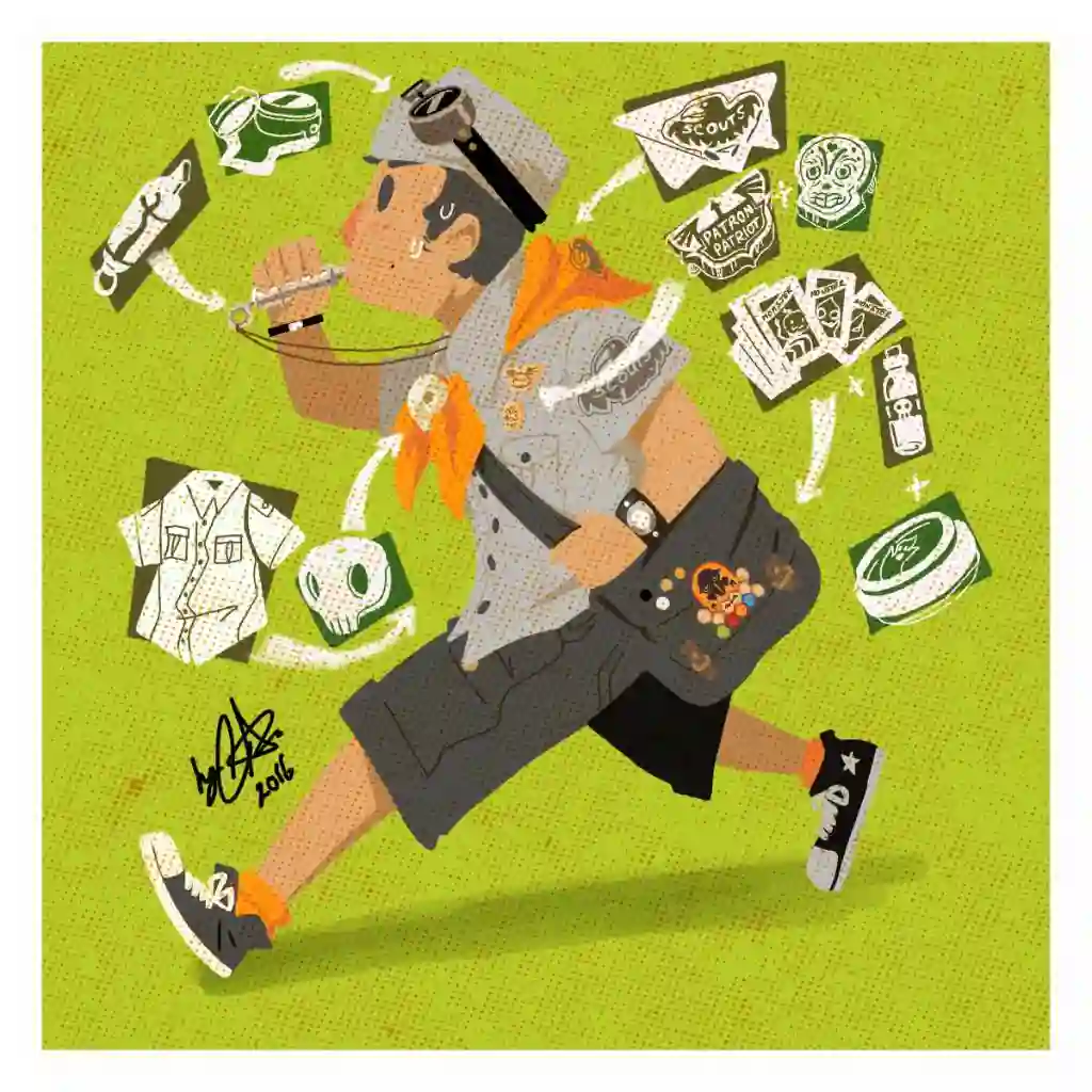 Illustration of a Monster Ranger