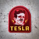 Nikola Tesla Patch