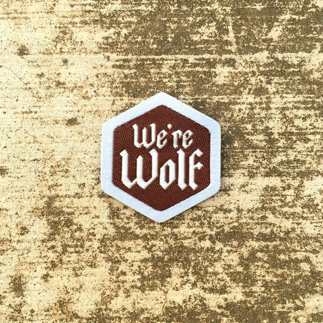 We're Wolf Spirit Badge