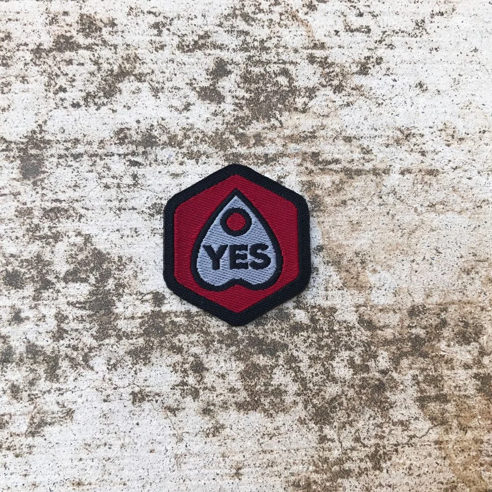 Yes Planchette Spirit Badge