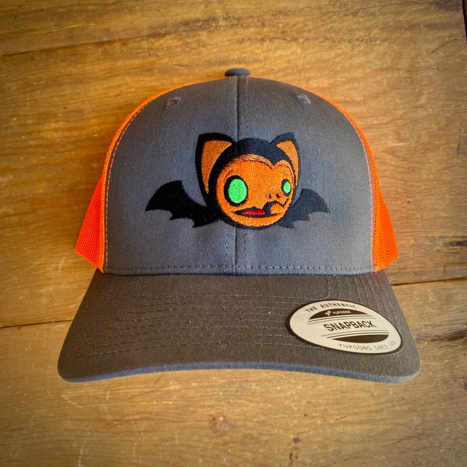Bat Boy Retro Trucker Hat