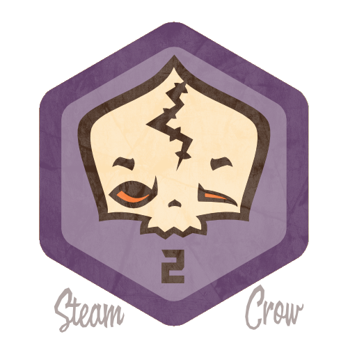 Art Skull 2 Spirit Badge