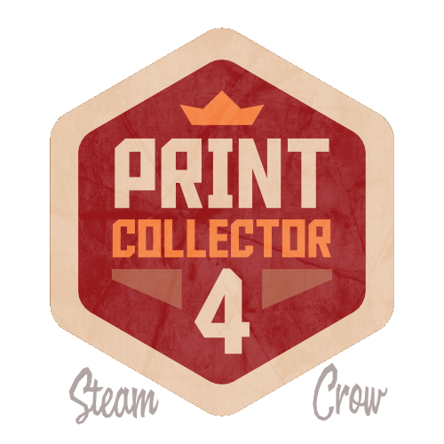 Print Collector 4 Spirit Badge