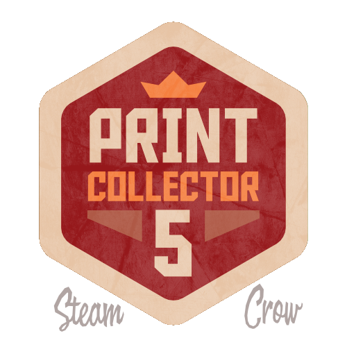 Print Collector 5 Spirit Badge