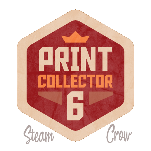 Print Collector 6 Spirit Badge