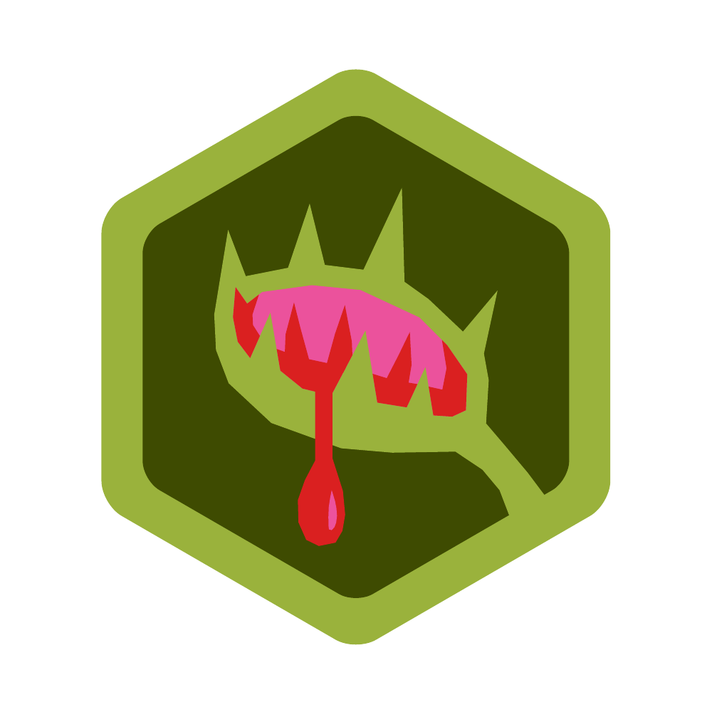 Vampire Plant Spirit Badge